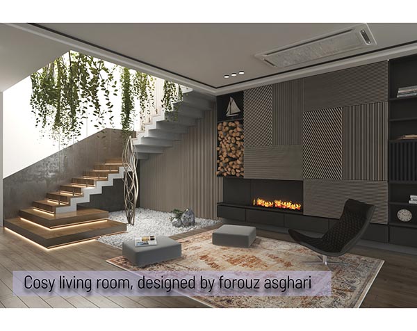 Living room, trends 2022